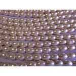 Glass Pearls Oval 8mm x 11mm